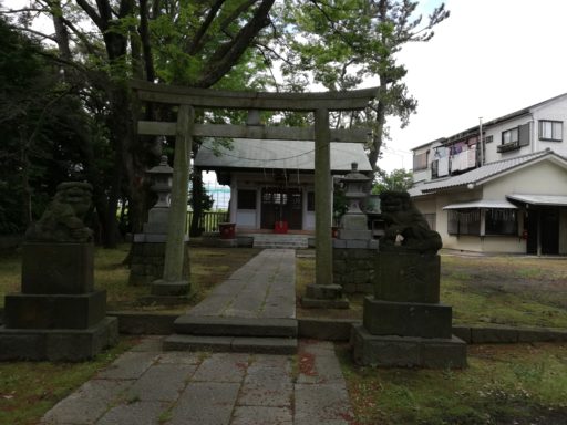 新堀日枝神社　二の鳥居