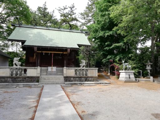 鹿骨鹿島神社　社殿