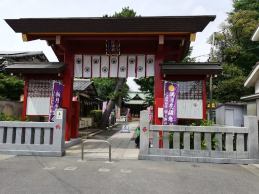 立石熊野神社　門