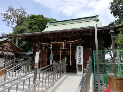 新小岩香取神社　拝殿