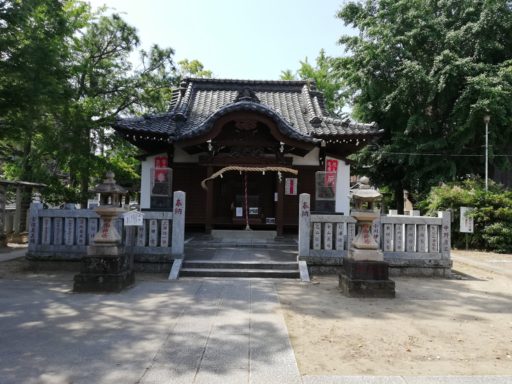 細田神社　社殿