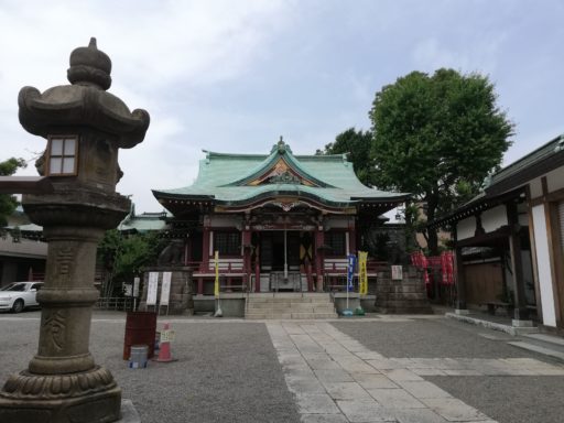 平井諏訪神社　拝殿