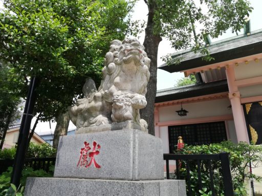 上平井天祖神社　狛犬