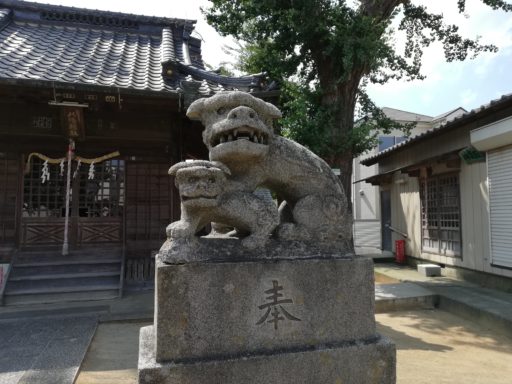 三谷八幡神社 狛犬
