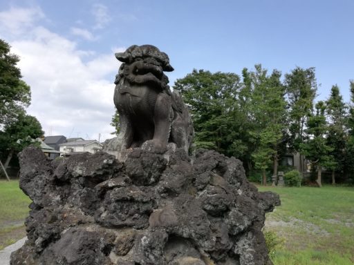 船堀日枝神社　狛犬