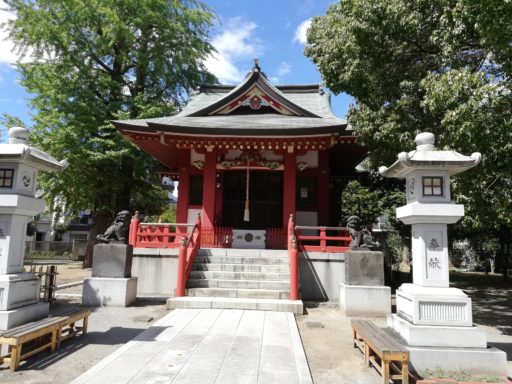 東小松川香取神社　拝殿