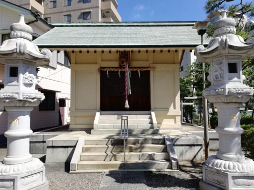 小島八幡神社（西葛西八幡神社）拝殿