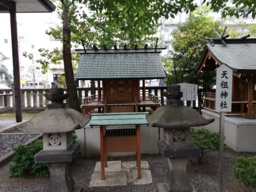 亀戸香取神社の境内社　天祖神社