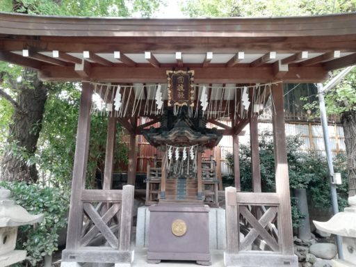 飛木稲荷神社の境内社　日枝神社