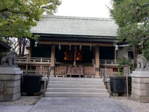 第六天 榊神社　拝殿
