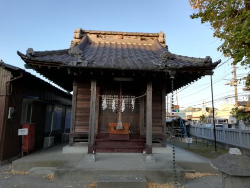 下新宿稲荷神社　社殿