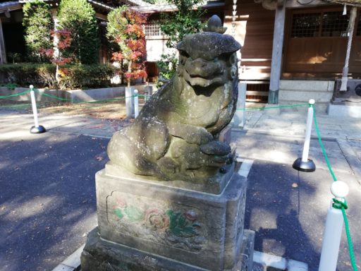 駒形大神社の狛犬