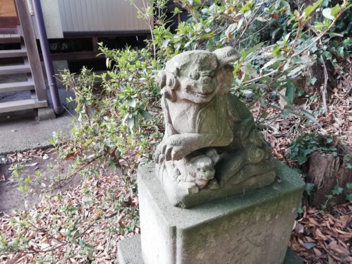 妙見神社の狛犬