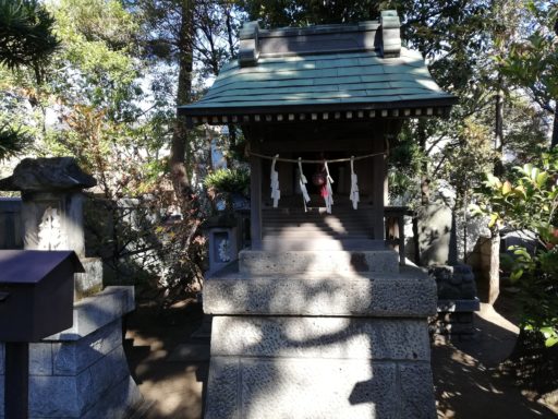 白幡天神社の境内社　古峯神社