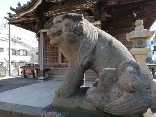 香取神社の狛犬(右)