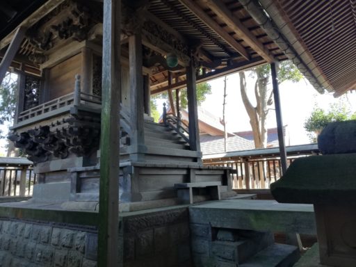 国分日枝神社の本殿