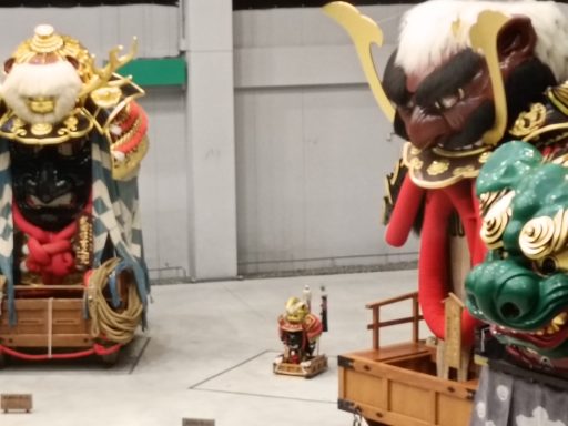 ミニサイズの曳山