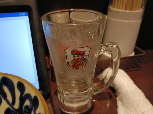 米焼酎しろの水割り