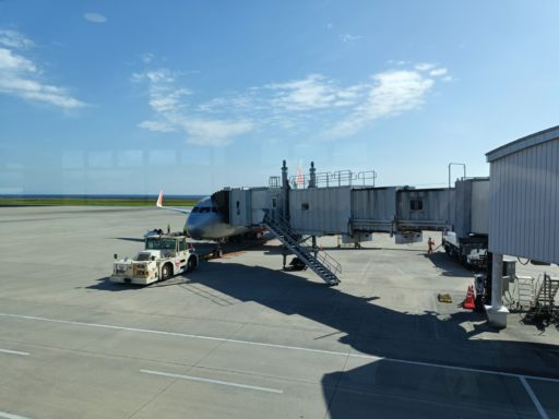 大分空港 ボーディングブリッジ