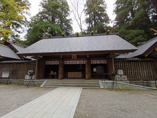 天岩戸神社 西本宮拝殿