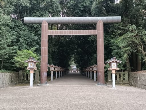 宮崎神宮　鳥居