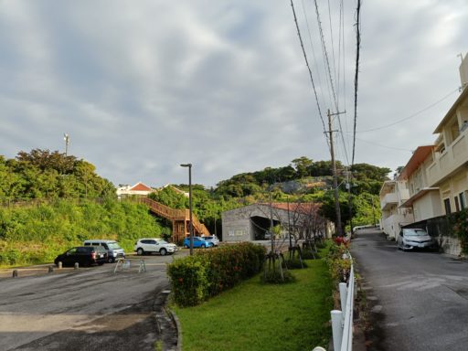 浦添城跡は山の上