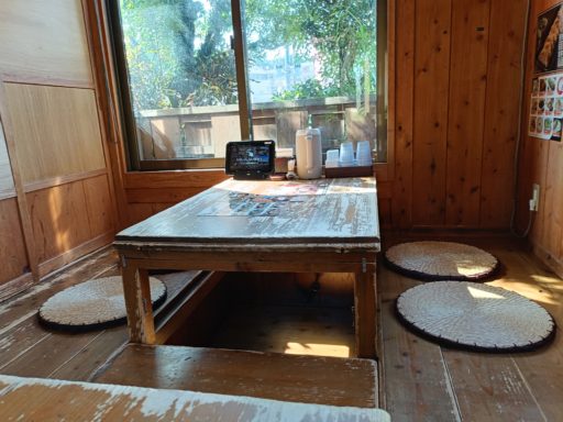 8人用個室に一人