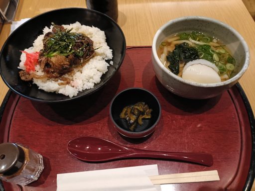 ぼっかけ丼セット