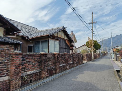 池田町洋風住宅街
