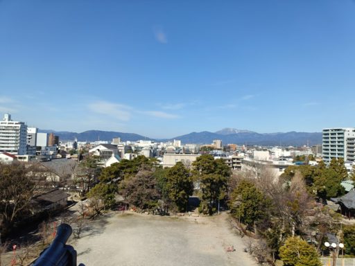 目線の先には関ケ原